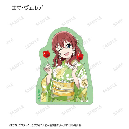 LoveLive!虹咲學園學園偶像同好會_新繪祭典ver. 交易異形貼紙（單品/全套BOX）【BOX/13包入】