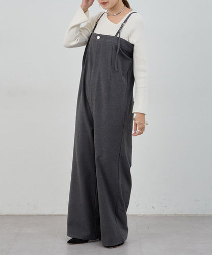 不對稱羅紋針織衫