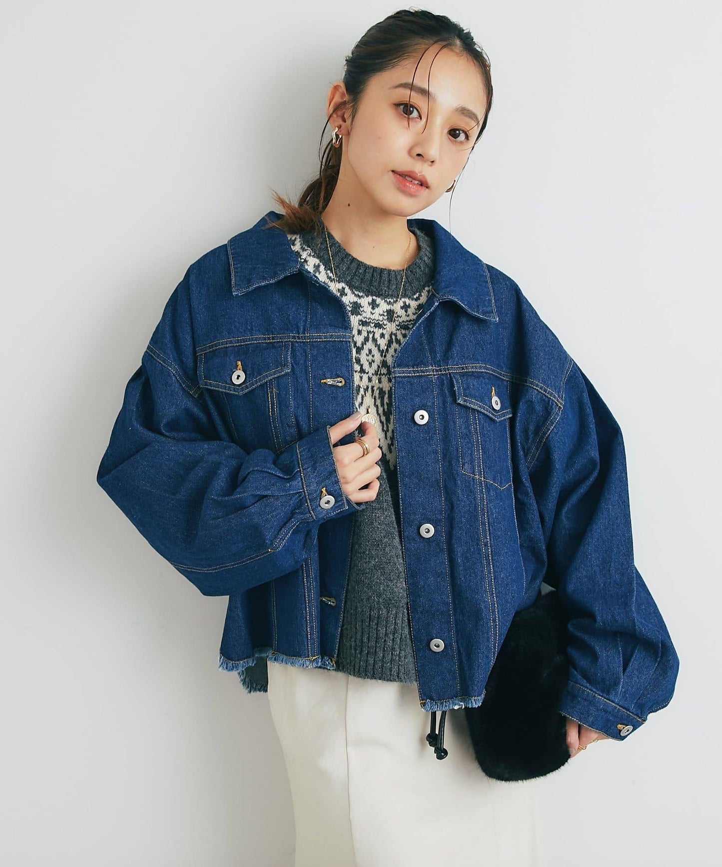 北歐圖案針織衫