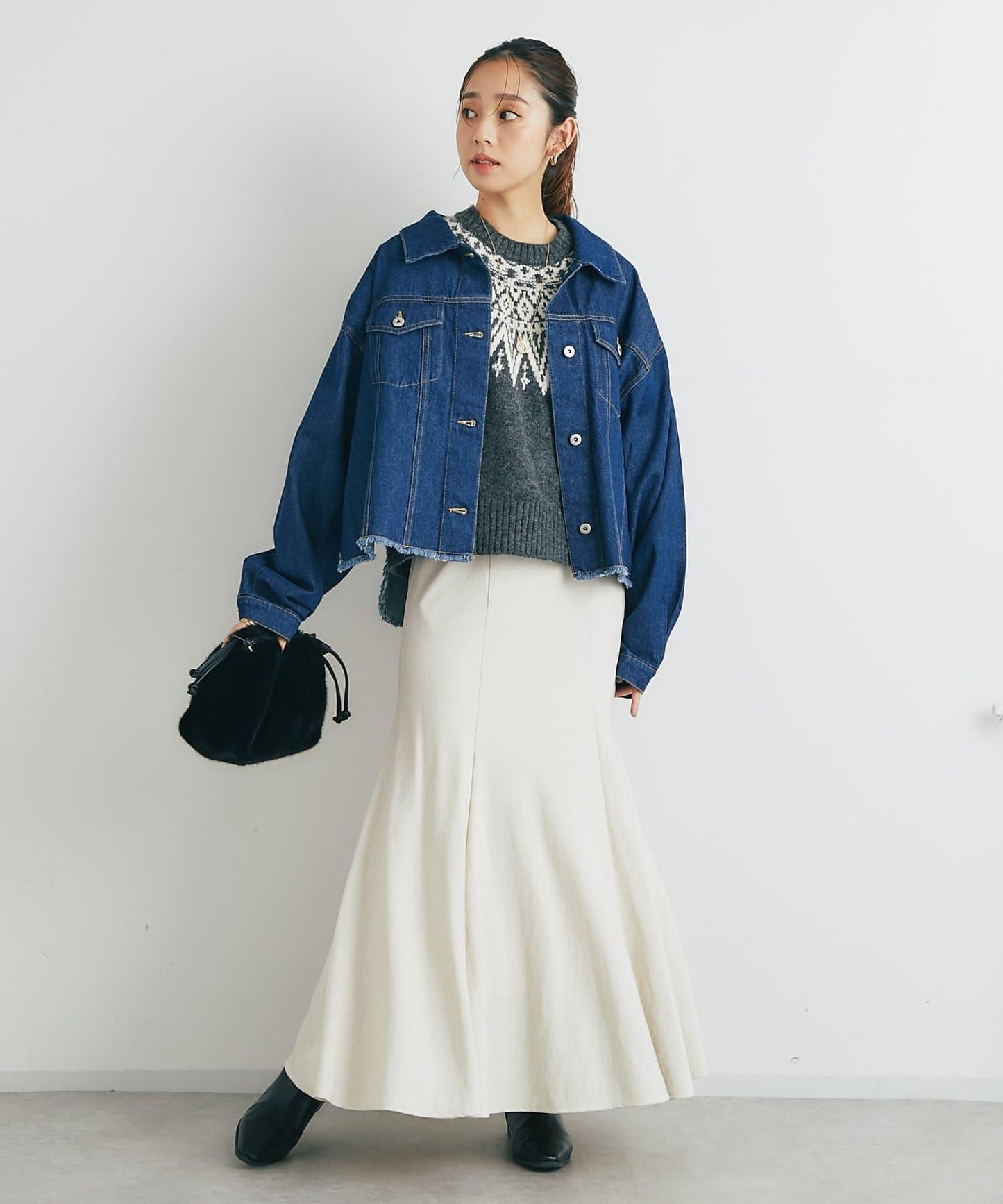 北歐圖案針織衫