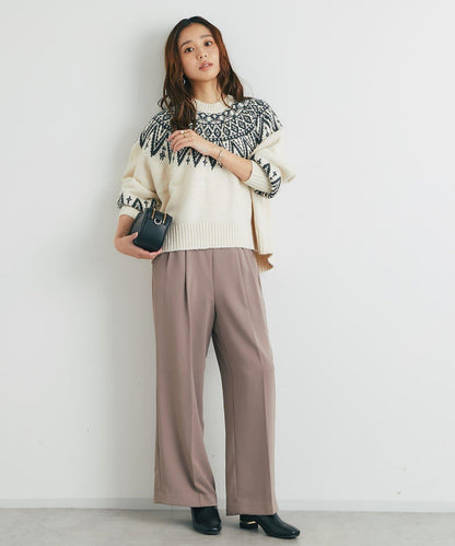 北歐圖案針織衫