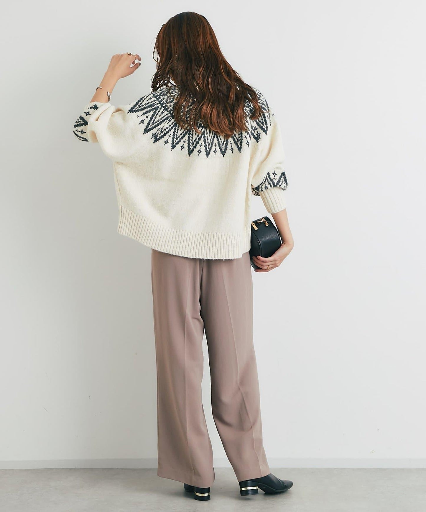 北歐圖案針織衫