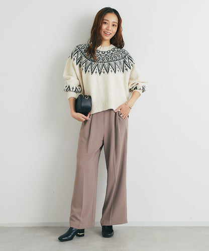 北歐圖案針織衫