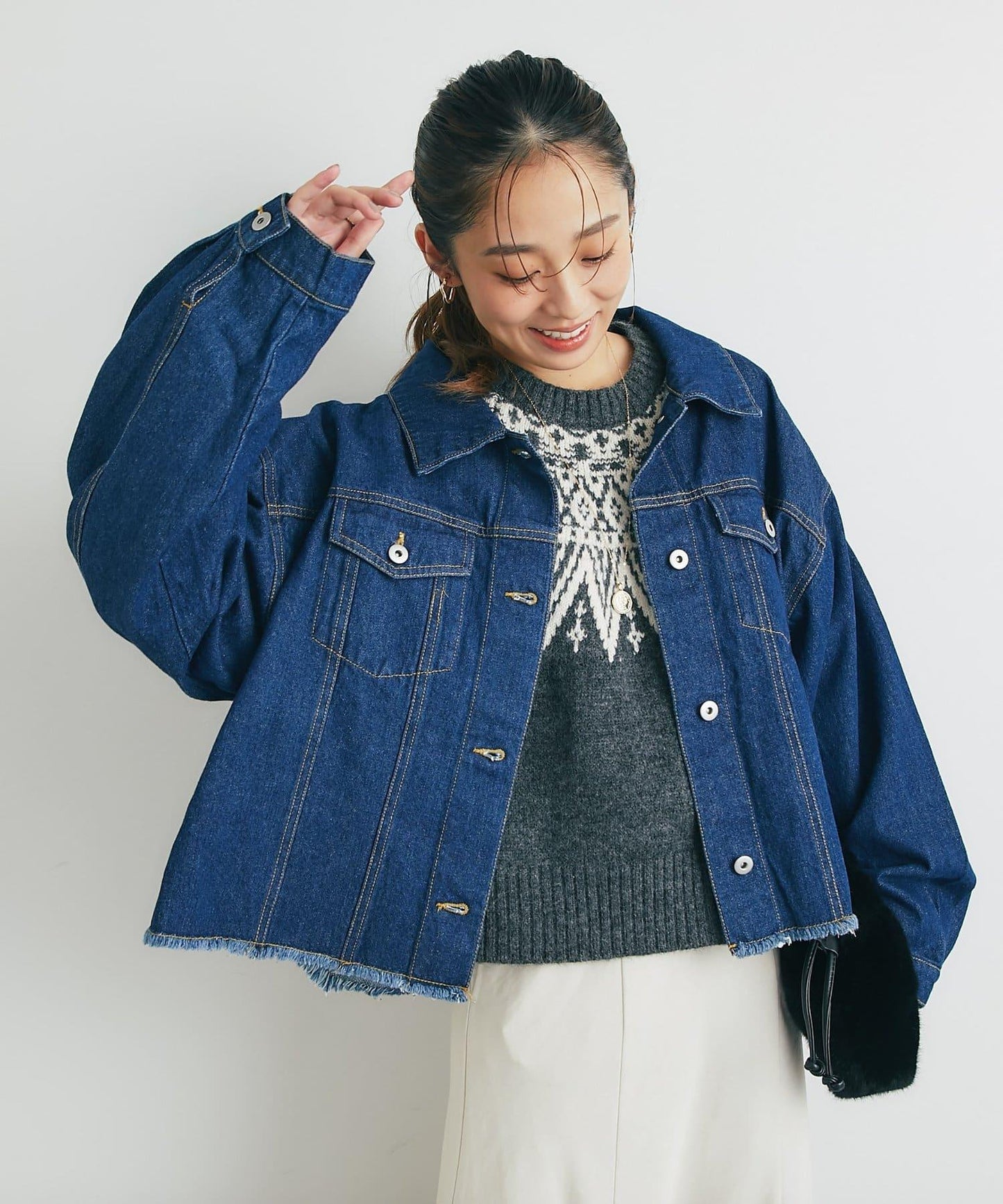 北歐圖案針織衫