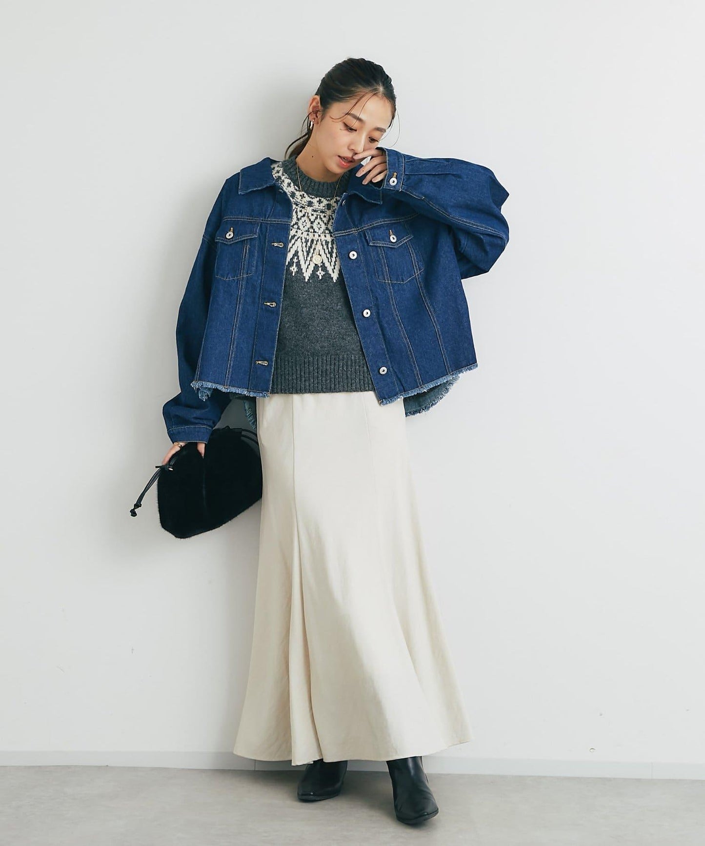 北歐圖案針織衫