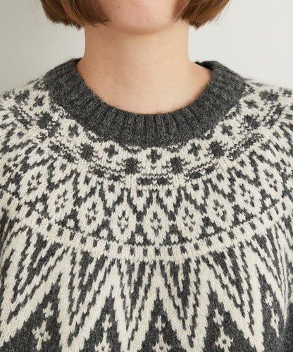 北歐圖案針織衫