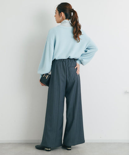 日常百搭◎仿貉子毛針織衫