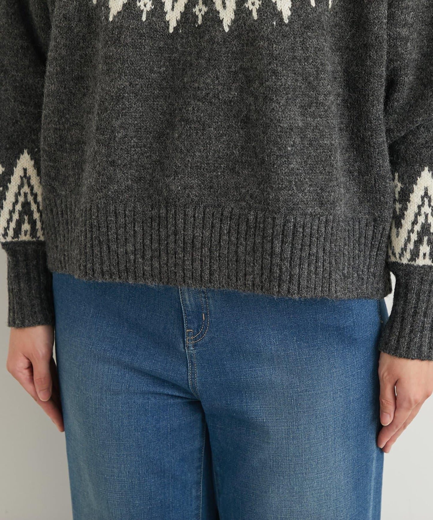 北歐圖案針織衫