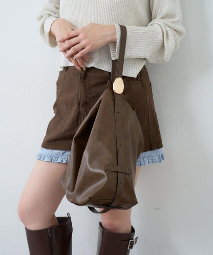 【2WAY/A4尺寸】裝飾單手柄包