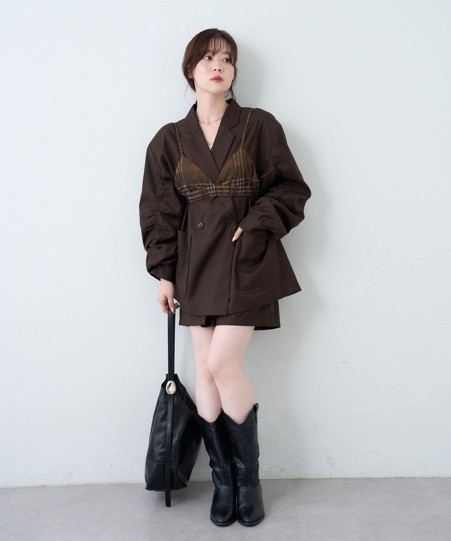 【2WAY/A4尺寸】裝飾單手柄包