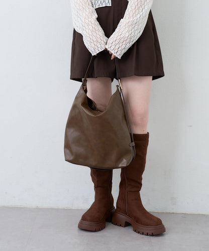 【2WAY/A4尺寸】裝飾單手柄包