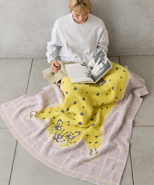 飛鼠造型針織毛毯L