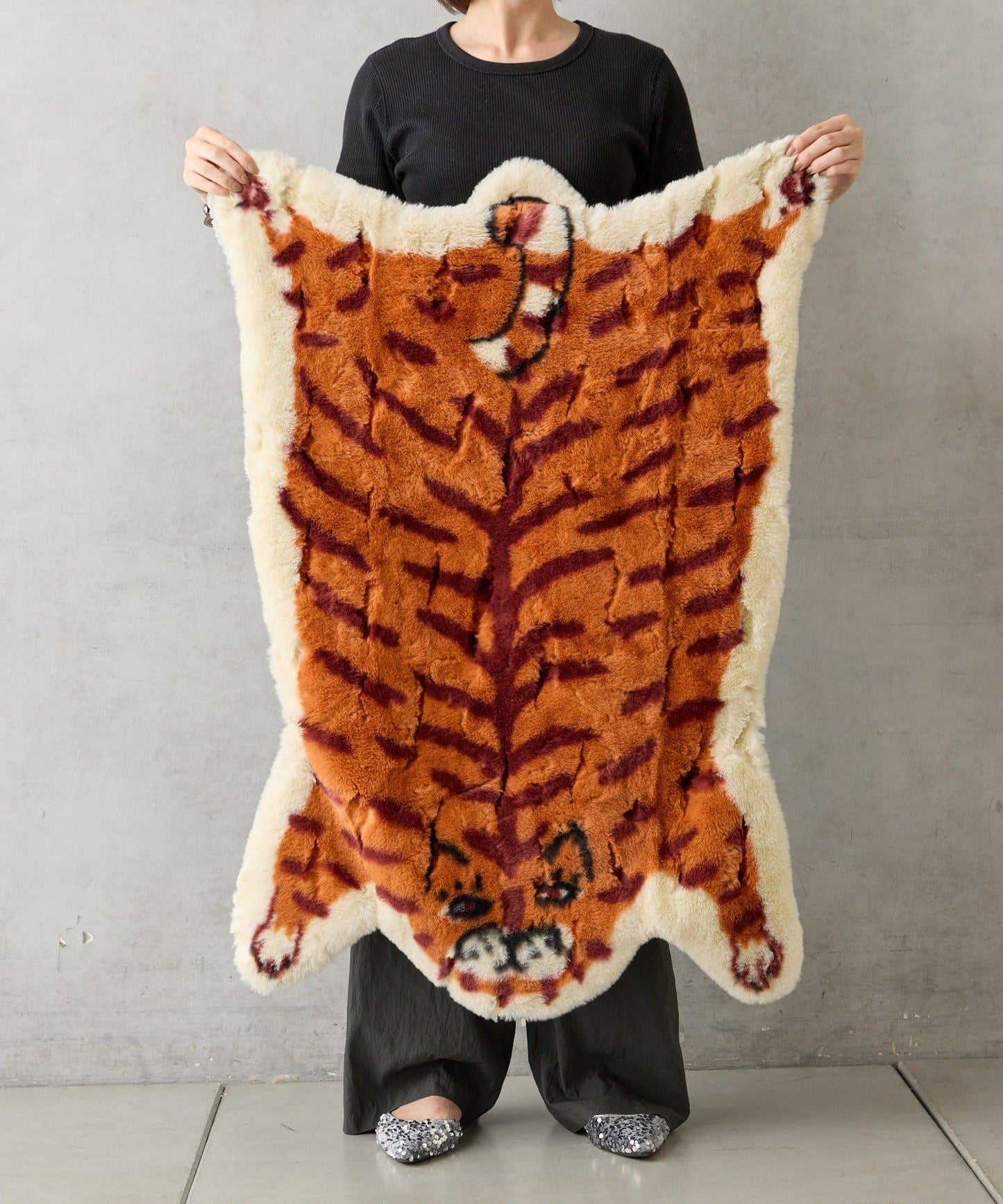 鼯鼠造型剪裁毛毯