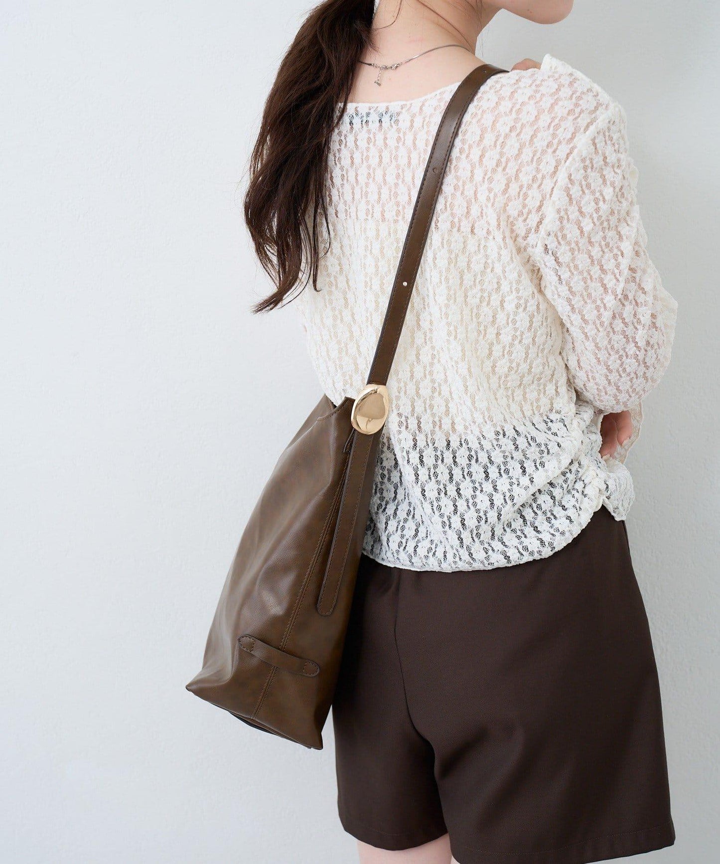 【2WAY/A4尺寸】裝飾單手柄包