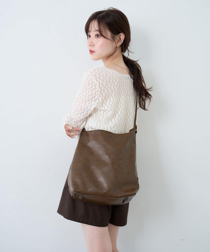 【2WAY/A4尺寸】裝飾單手柄包