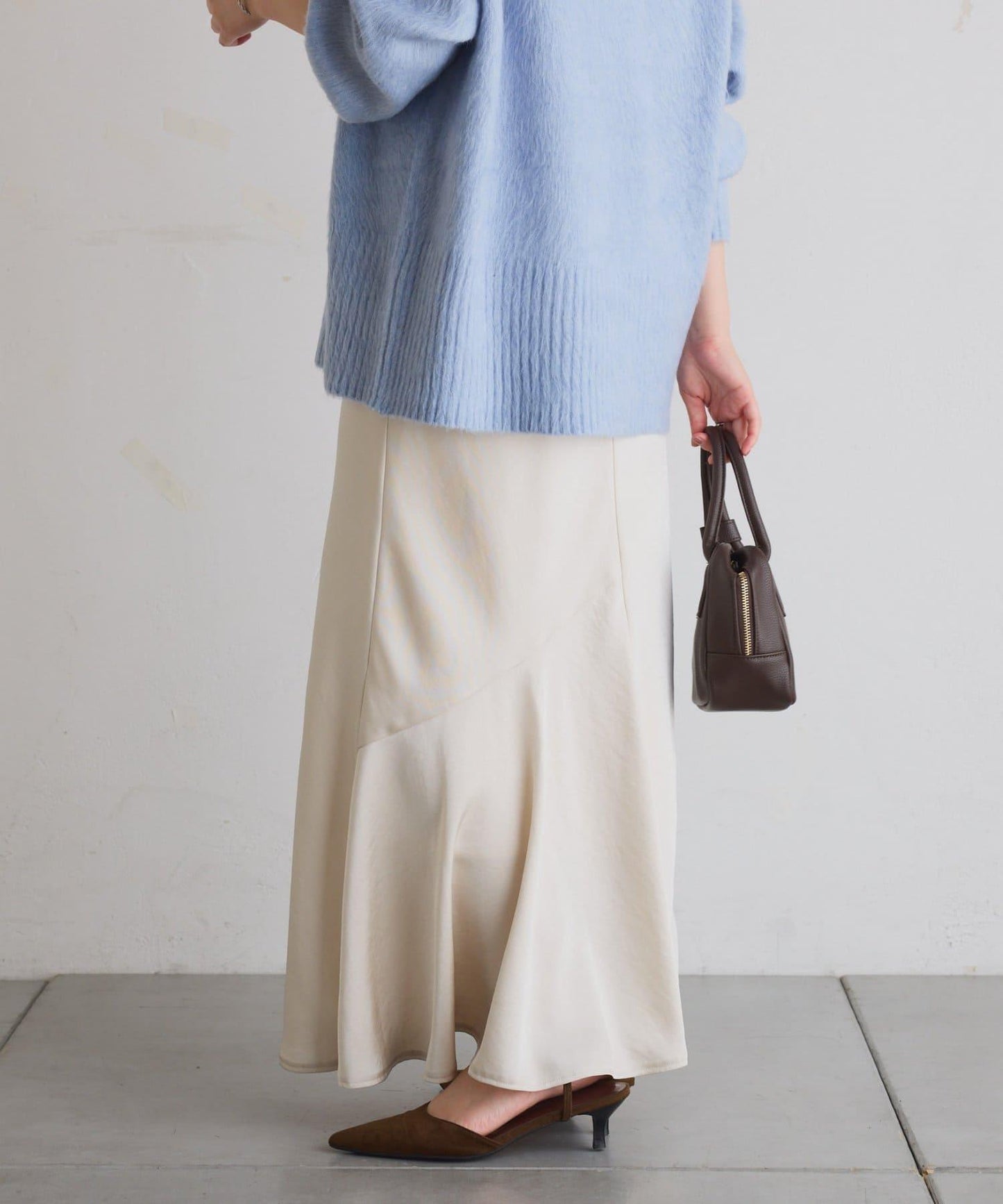 【IDE企畫尺碼/電商限定復刻】緞面美人魚裙