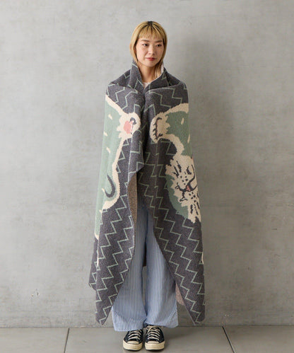 飛鼠造型針織毛毯L