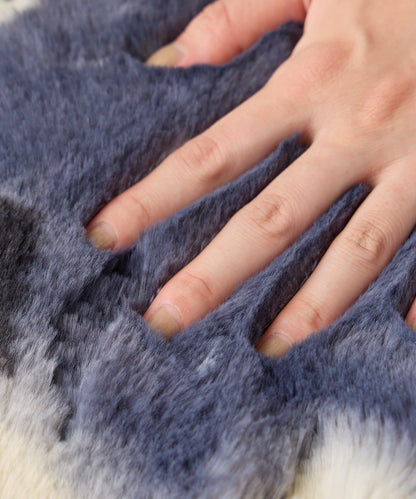 鼯鼠造型剪裁毛毯