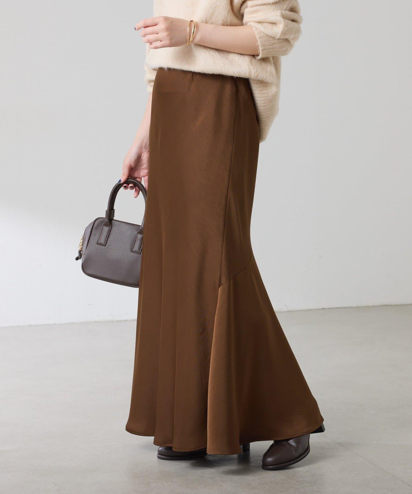 【IDE企畫尺碼/電商限定復刻】緞面美人魚裙