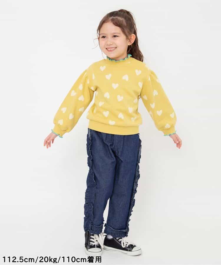 荷葉邊內加絨衛衣