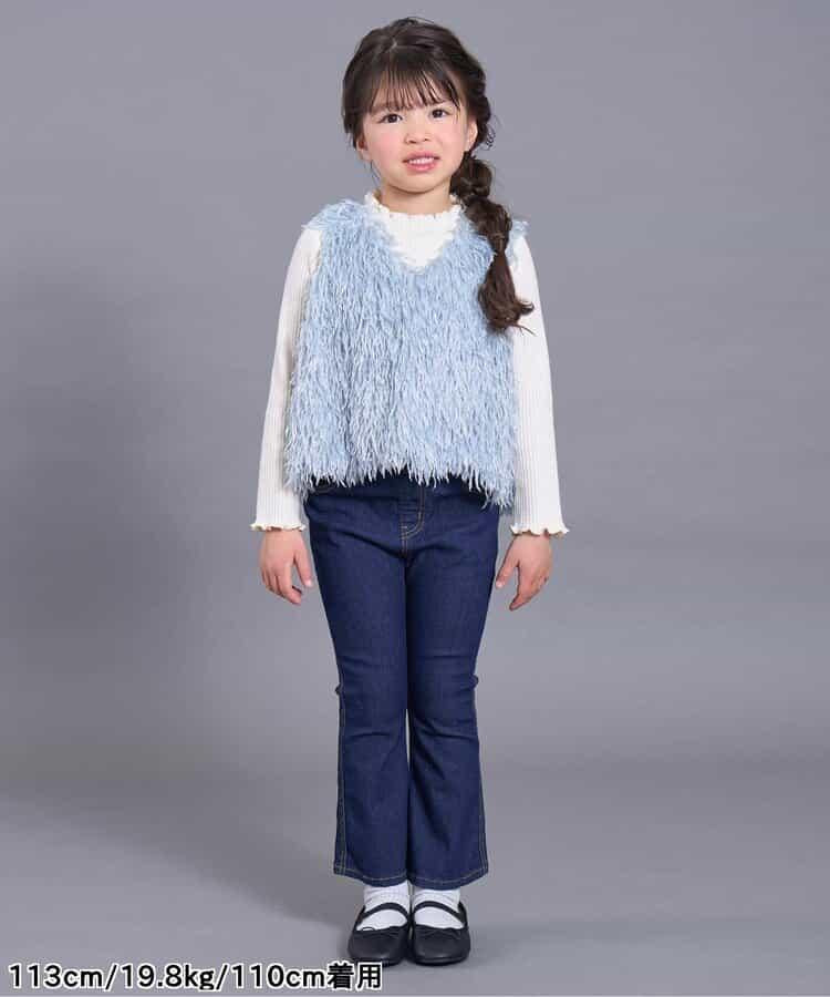 彈力喇叭褲 10分長度