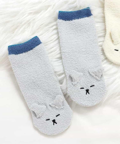 FUN!FAN!ANIMAL 棉花糖高筒襪