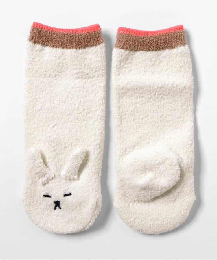 FUN!FAN!ANIMAL 棉花糖高筒襪
