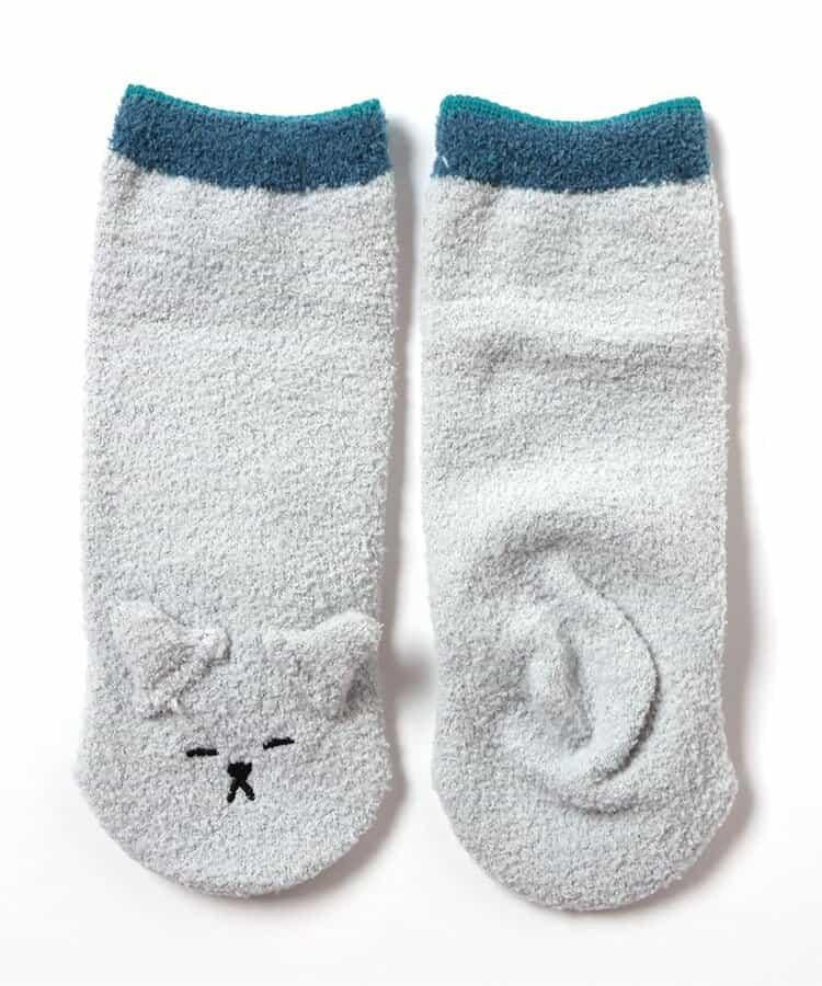 FUN!FAN!ANIMAL 棉花糖高筒襪