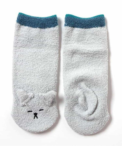 FUN!FAN!ANIMAL 棉花糖高筒襪