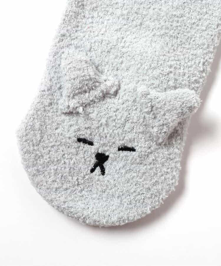 FUN!FAN!ANIMAL 棉花糖高筒襪