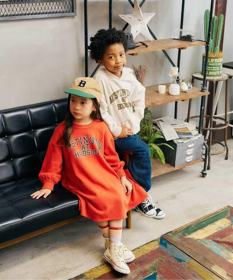 【リンク】學院風標誌連衣裙