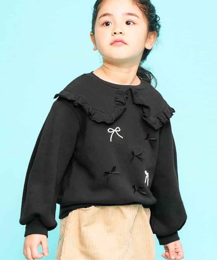 帶領珍珠蝴蝶結衛衣