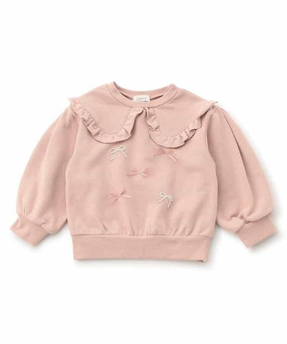 帶領珍珠蝴蝶結衛衣