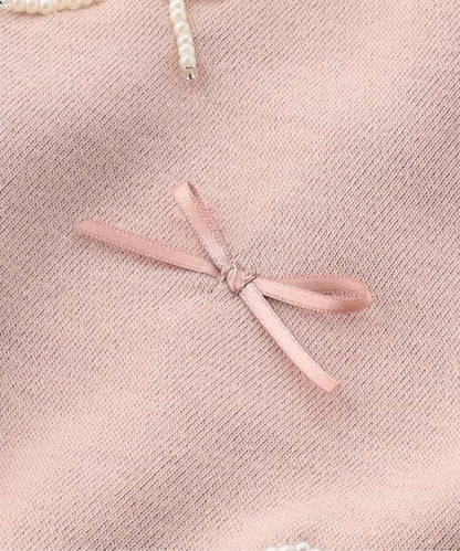 帶領珍珠蝴蝶結衛衣