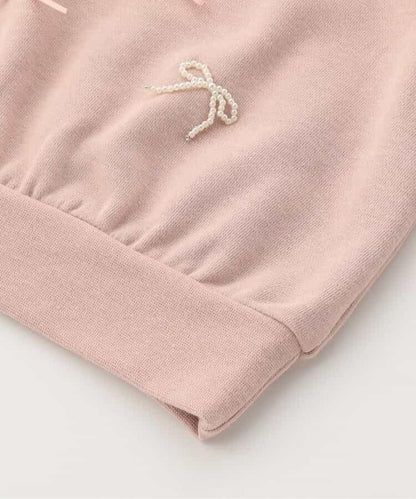 帶領珍珠蝴蝶結衛衣