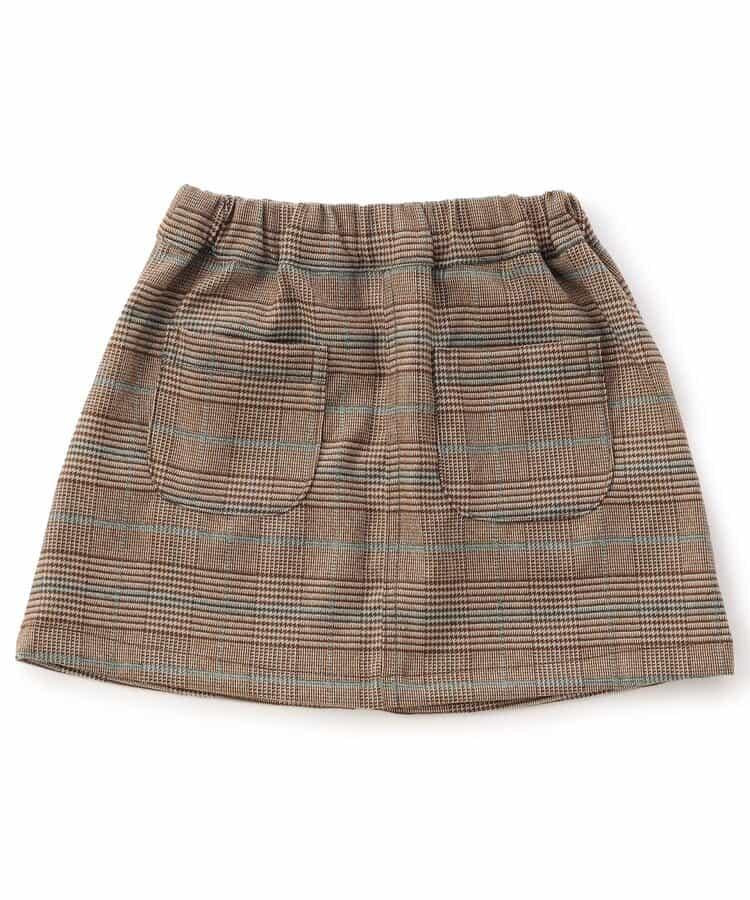 方形迷你短裙 短款