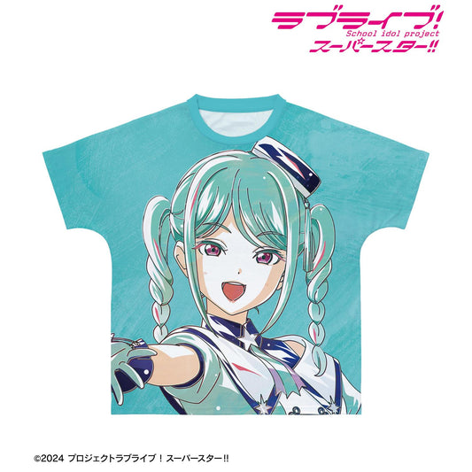 LoveLive! Superstar!!(尺碼/XXL)新繪 鬼塚冬毬 Superstar!!版 Ani-Art 全幅印花男女通用T恤