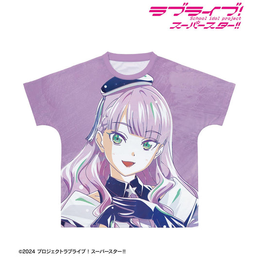 LoveLive! Superstar!!(尺碼/XXS)新繪製 維恩·瑪格麗特 Superstar!!版 Ani-Art 全幅印花男女通用T恤