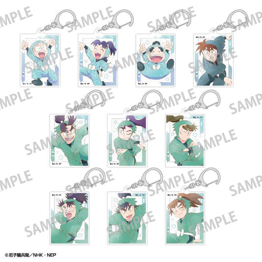 《忍者亂太郎》_隨機款亞克力鑰匙扣／カミアニTOUCH2 【BOX／10個裝】