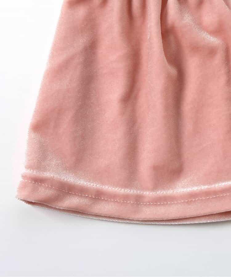 愛心領口刺繡層疊長款上衣