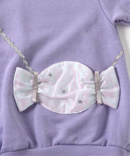 3款圖案拼接斜挎包衛衣