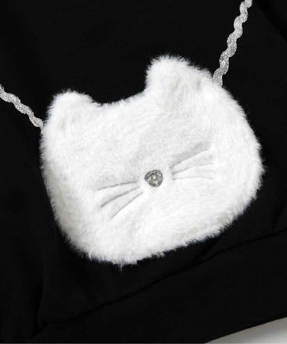 3款圖案拼接斜挎包衛衣