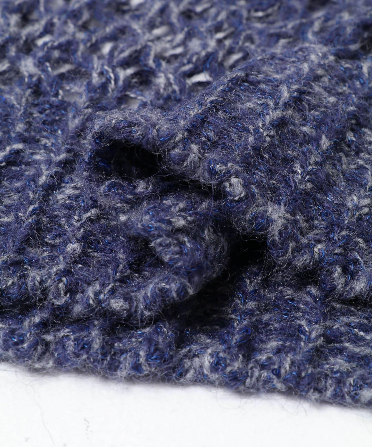 透視亮片針織衫