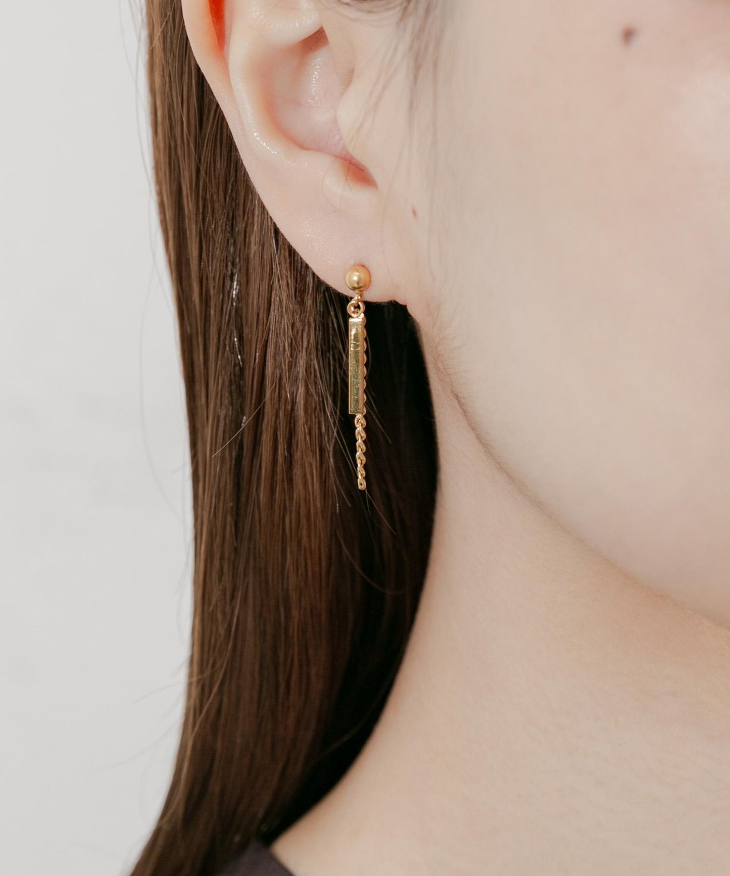 不鏽鋼方形條耳釘