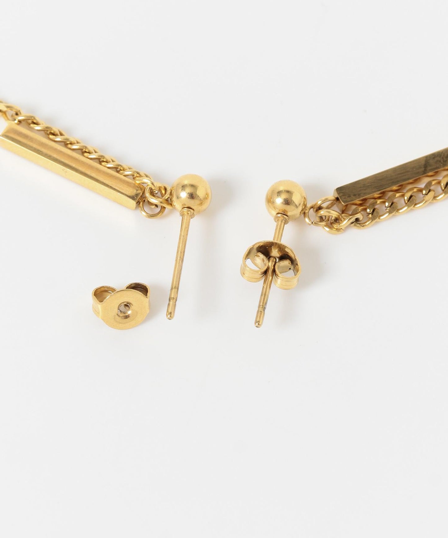 不鏽鋼方形條耳釘