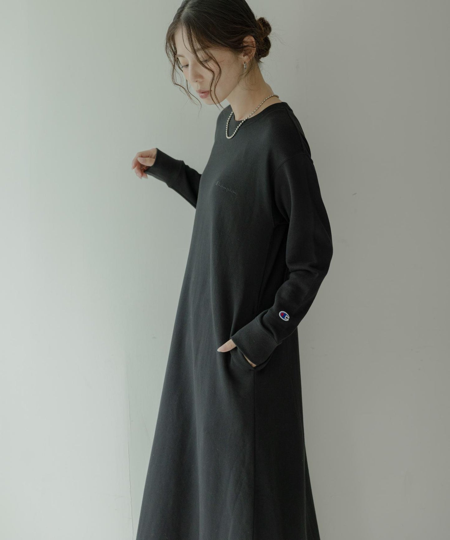 『聯名』Champion×Sonny Label 加絨衛衣帳篷連衣裙