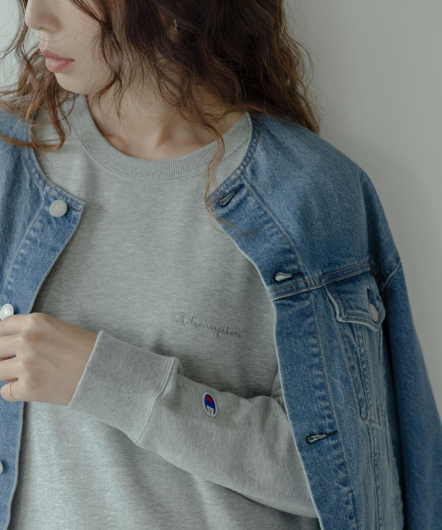 『聯名』Champion×Sonny Label 加絨衛衣帳篷連衣裙