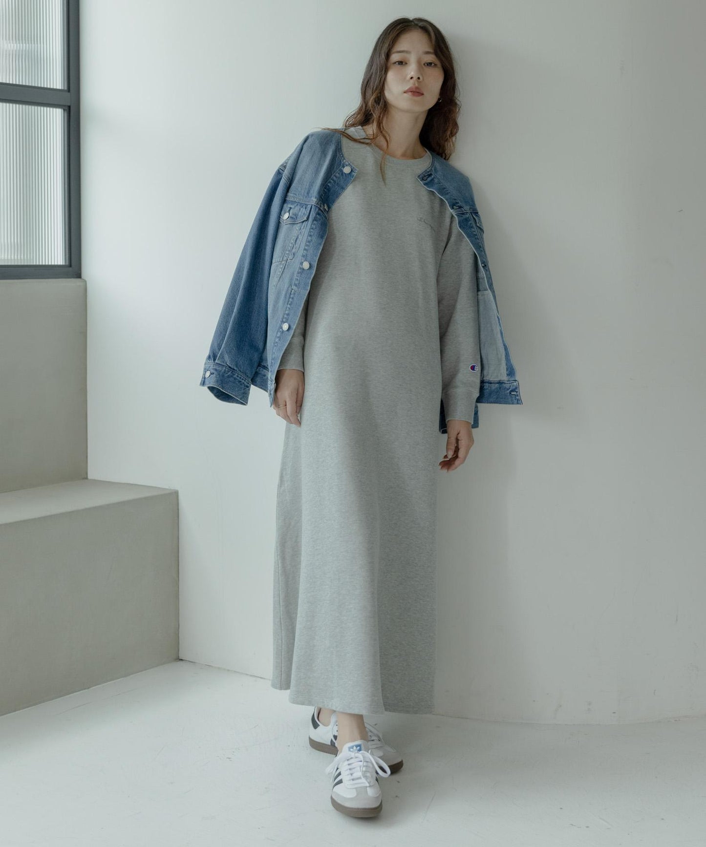 『聯名』Champion×Sonny Label 加絨衛衣帳篷連衣裙