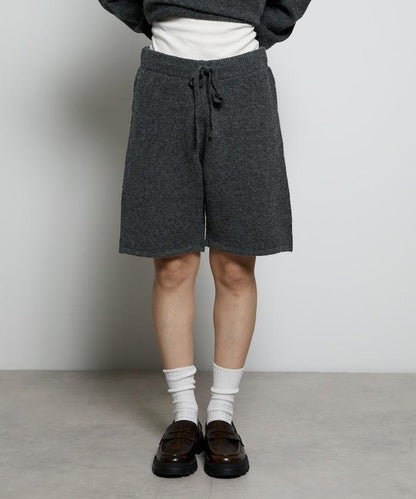 針織上衣短褲套裝