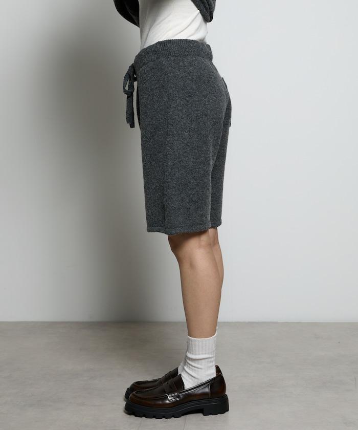 針織上衣短褲套裝